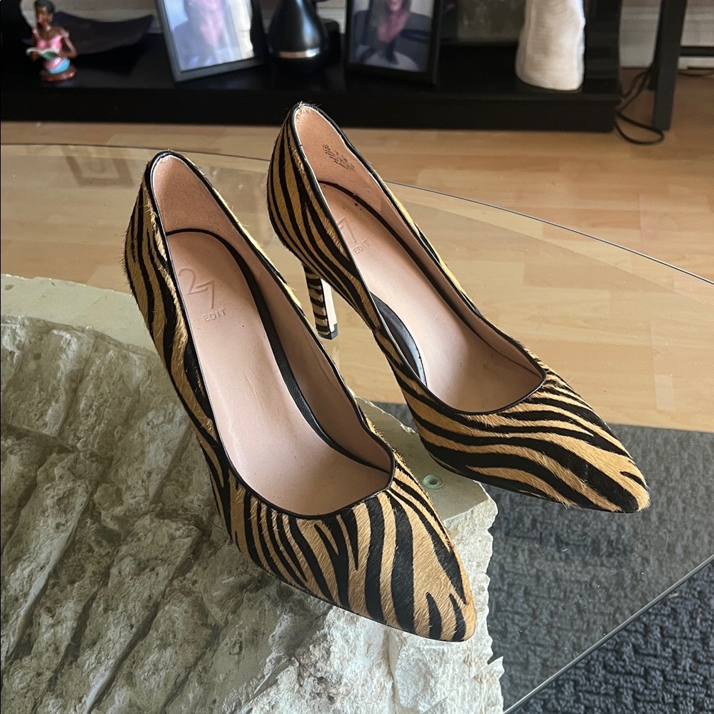 27 Edit naturalizer zebra fur heels